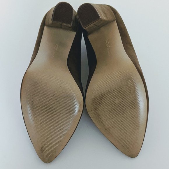 BCBGeneration Clarice Olive/Army Green Suede Pumps - Picture 10 of 10